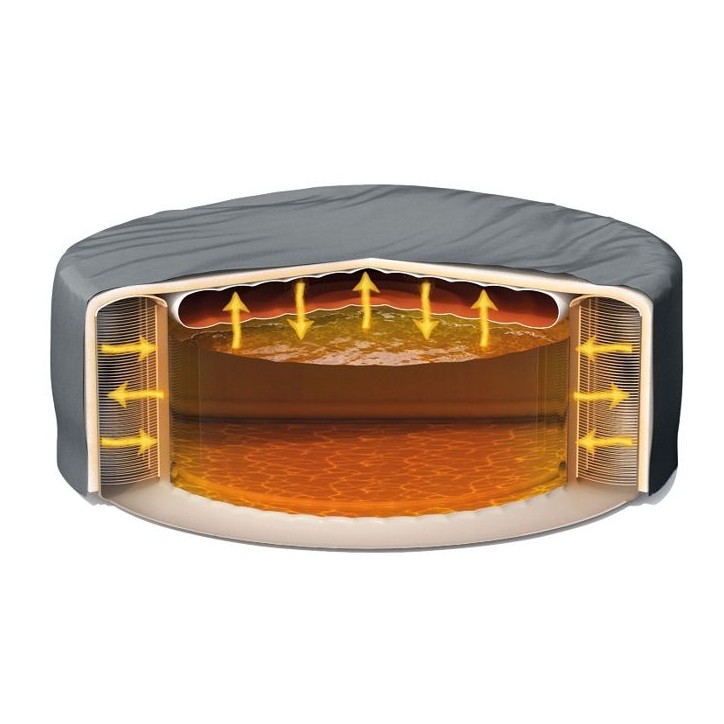 Couverture thermique pour spa gonflable Pure Spa INTEX - Octogonal - 4 places