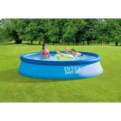 Kit Piscine hors sol autoportante INTEX - Easy Set™ - 396 x 84 cm -