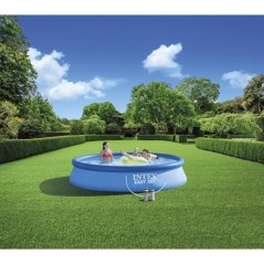 Kit Piscine hors sol autoportante INTEX - Easy Set™ - 396 x 84 cm -