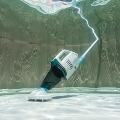 Nettoyeur pour piscine et spa INTEX ZR100 - Autonomie 50 mn - Chargeur USB + 2 brosses interchangeables inclus