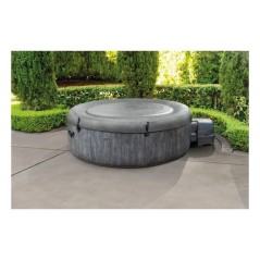 Spa gonflable INTEX - Baltik - 196 x 196 x 71 cm - 4 places - Carré -