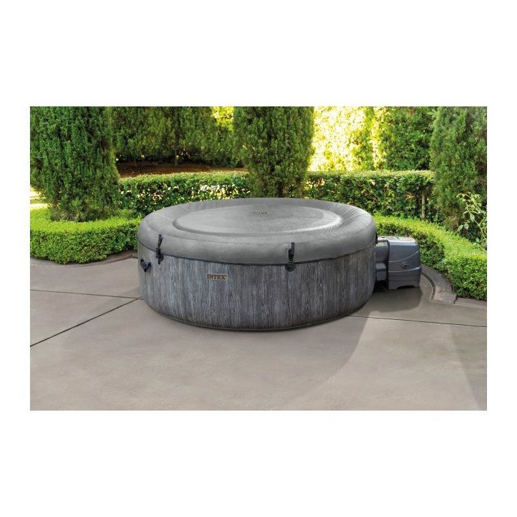 Spa gonflable INTEX - Baltik - 196 x 196 x 71 cm - 4 places - Carré - 28440NP