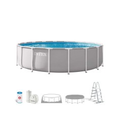 Kit Piscine hors sol tubulaire INTEX - Pris Frame - 549 x 122 cm - Ron