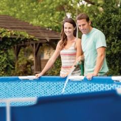 Kit Piscine hors sol tubulaire INTEX - Metal Frame - 305 x 76 cm - Ron