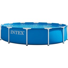 Kit Piscine hors sol tubulaire INTEX - Metal Frame - 366 x 76 cm - Ron
