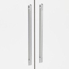 Armoire - Bois aggloméré chene et blanc - Contemporain - Chambre - L