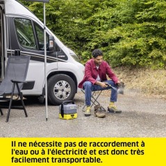 Nettoyeur haute pression - KARCHER - OC 3 PLUS - Compact - Sur batteri