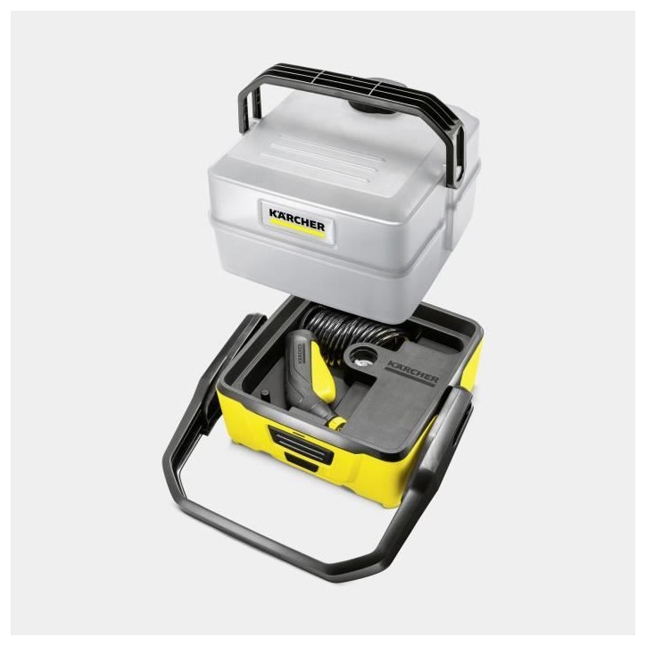 Nettoyeur haute pression - KARCHER - OC 3 PLUS - Compact - Sur batterie - Nettoyage mobile Nettoyeur haute pression - KARCHER - OC 3 PLUS - Compact - Sur batterie - Nettoyage mobile