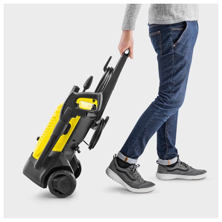 Nettoyeur haute pression KARCHER K 4 WCM - 420 L/h - 1800W - 130 bar Nettoyeur haute pression KARCHER K 4 WCM - 420 L/h - 1800W - 130 bar