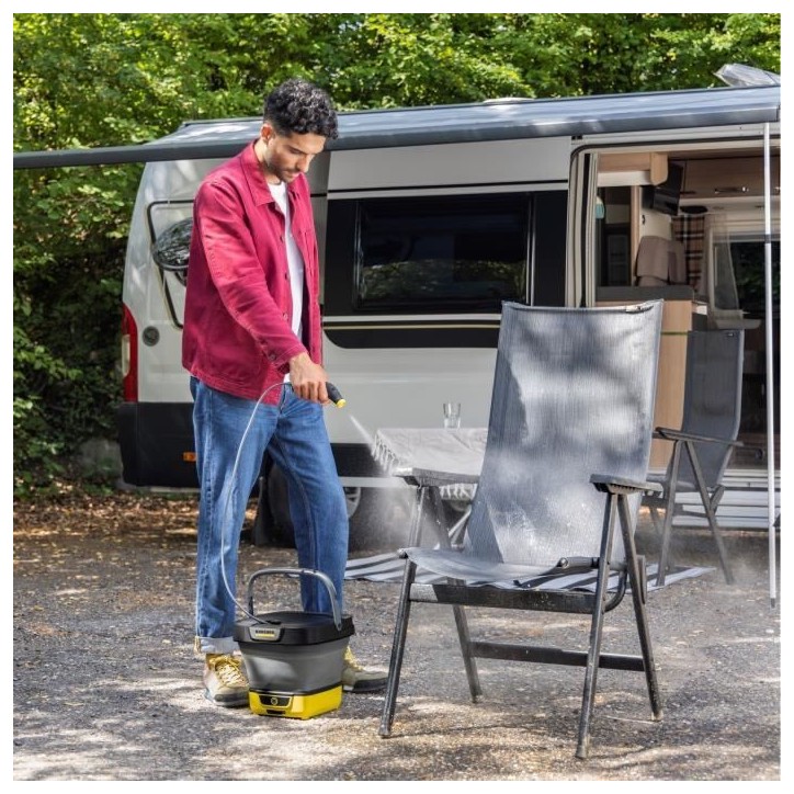 Nettoyeur mobile basse pression OC3 foldable KARCHER - Pliable - Sans fil - Débit 2l/min