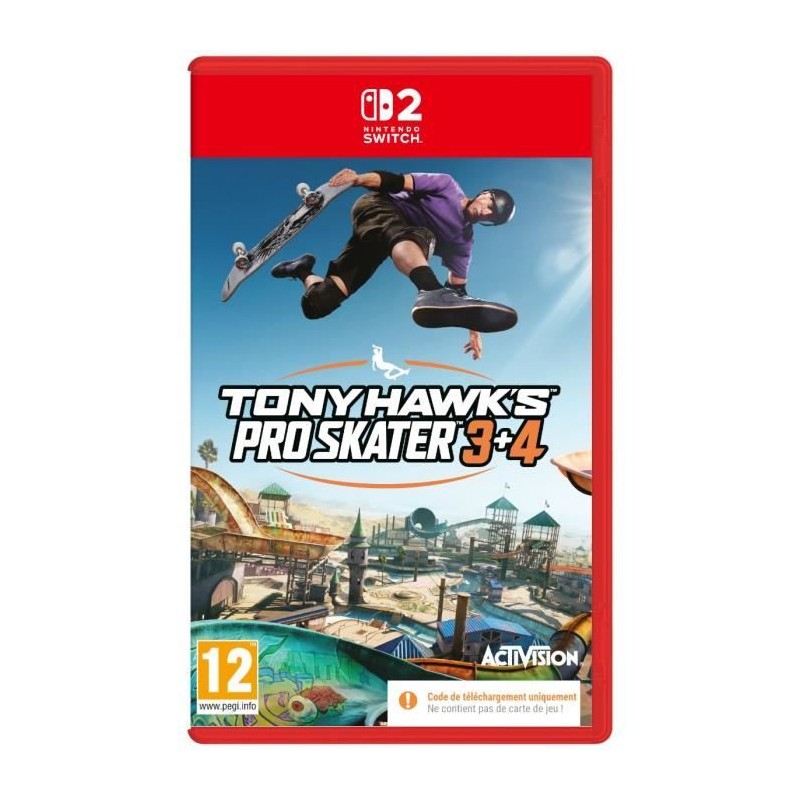 Tony Hawk'sPro Skater 3 + 4 - Jeu Nintendo Switch 2 Tony Hawk'sPro Skater 3 + 4 - Jeu Nintendo Switch 2