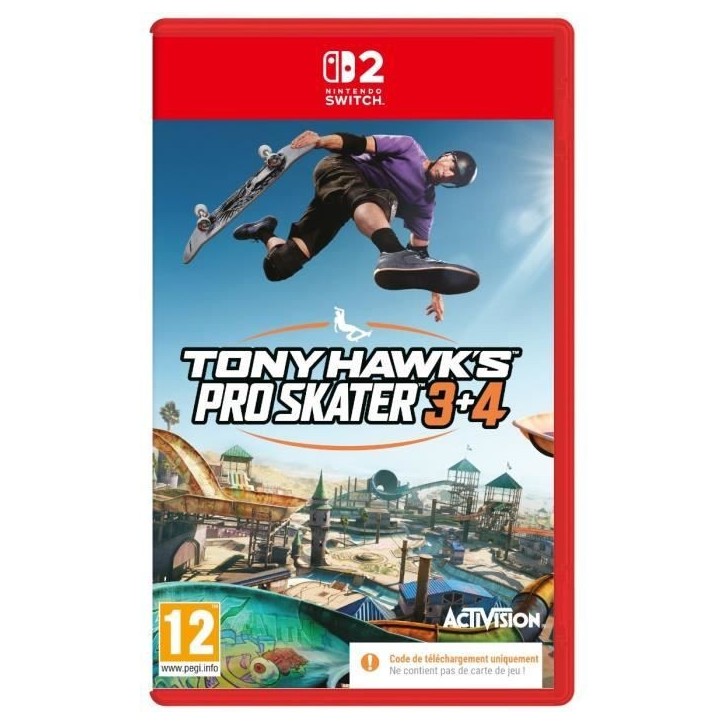 Tony Hawk'sPro Skater 3 + 4 - Jeu Nintendo Switch 2 Tony Hawk'sPro Skater 3 + 4 - Jeu Nintendo Switch 2