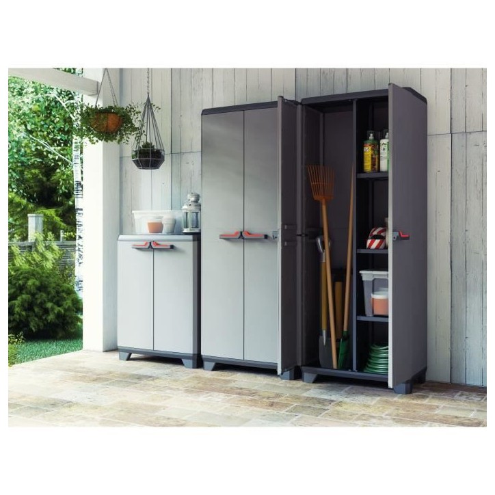 Kis Stilo Haute armoire de jardin 65 x 39 cm x H173 Kis Stilo Haute armoire de jardin 65 x 39 cm x H173