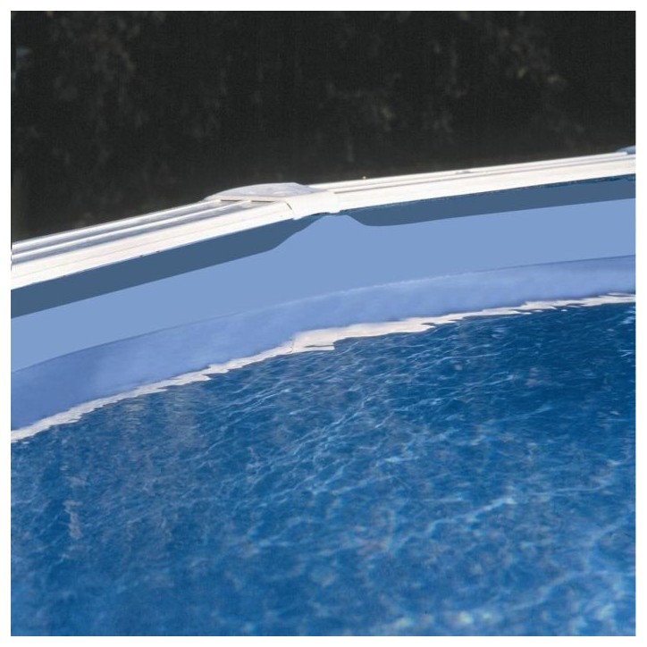 GRE - Kit Piscine hors sol acier ronde blanche - Ø300 x H122 (Livrée avec filtre a cartouche + échelle) GRE - Kit Piscine hors sol acier ronde blanche - Ø300 x H122 (Livrée avec filtre a cartouche + échelle)