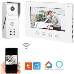 Portier Vidéo - KYF - Filaire - Connecté Wifi - Ecran tactile 7'' -