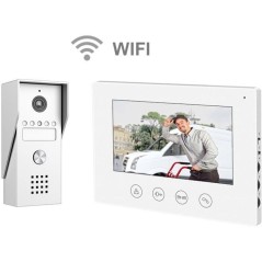 Portier Vidéo - KYF - Filaire - Connecté Wifi - Ecran tactile 7'' -