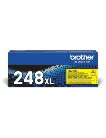 Toner d'encre jaune TN248XLY - BROTHER - Haute capacité - 2300 pages