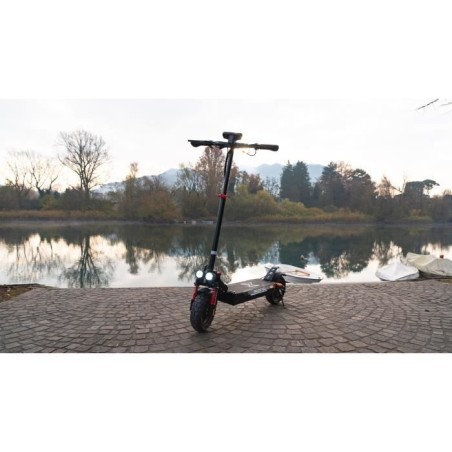 Trottinette électrique tout terrain pliable EBOOST GO - EZWAY - 10 - 48V - 800W - Auto 50KM Feu stop + clignotants