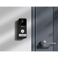 Portier vidéo sans fil nomade - LINK2HOME - Écran LCD 3'' - Transmis
