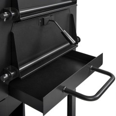 Four a pizza et tarte flambée - LIVOO - DOC331 - Compatible charbon et bois - Hauteur de cuisson 94 cm - Thermometre intégré