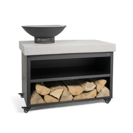Brasero barbecue sur desserte - LIVOO - DOC329 - Surface de cuisson Ø