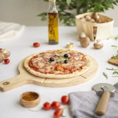 Set a pizza - LIVOO - MES138 - 40 x 30 x 1,5 cm - 1 roulette a pizza -