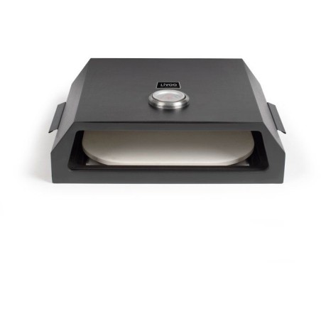 Four a pizza pour barbecue - LIVOO - GS149 - Acier inoxydable avec rev