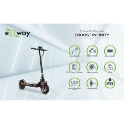 Trottinette électrique tout terrain pliable EBOOST INFINITY - EZWAY -