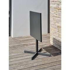Guéridon de jardin - CITY GARDEN - Louise - 70 x 70 cm - Plateau plia