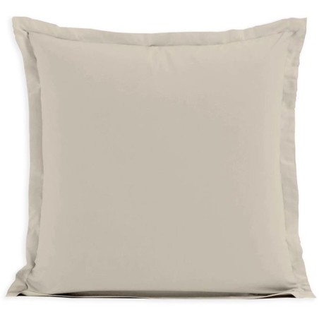 Lot de 2 taies d'oreiller - LOVELY HOME - 63 x 63 cm - Beige clair