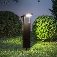 Lot 2 balises solaires - LUMISKY - BRITY - LED blanc chaud - Etanches