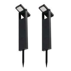Lot 2 balises solaires - LUMISKY - BRITY - LED blanc chaud - Etanches