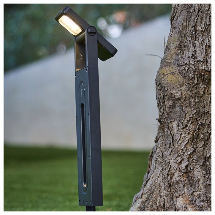Lot 2 balises solaires - LUMISKY - BRITY - LED blanc chaud - Etanches - Eclairage allée jardin Lot 2 balises solaires - LUMISKY - BRITY - LED blanc chaud - Etanches - Eclairage allée jardin