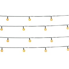 Guirlande lumineuse solaire extérieure - LUMISKY - FESTY WHITE - 20 g