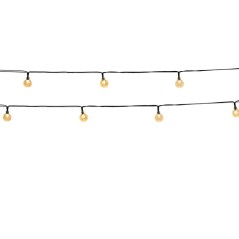 Guirlande lumineuse solaire extérieure - LUMISKY - FESTY WHITE - 20 g