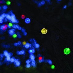 Guirlande lumineuse solaire extérieure - LUMISKY - FESTY COLOR - 20 g