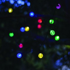 Guirlande lumineuse solaire extérieure - LUMISKY - FESTY COLOR - 20 g