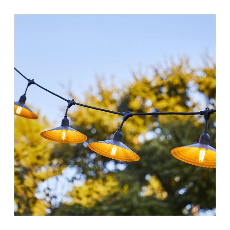 Guirlande extérieure - LUMISKY - VINTY LIGHT CONNECTABLE - 10 ampoule