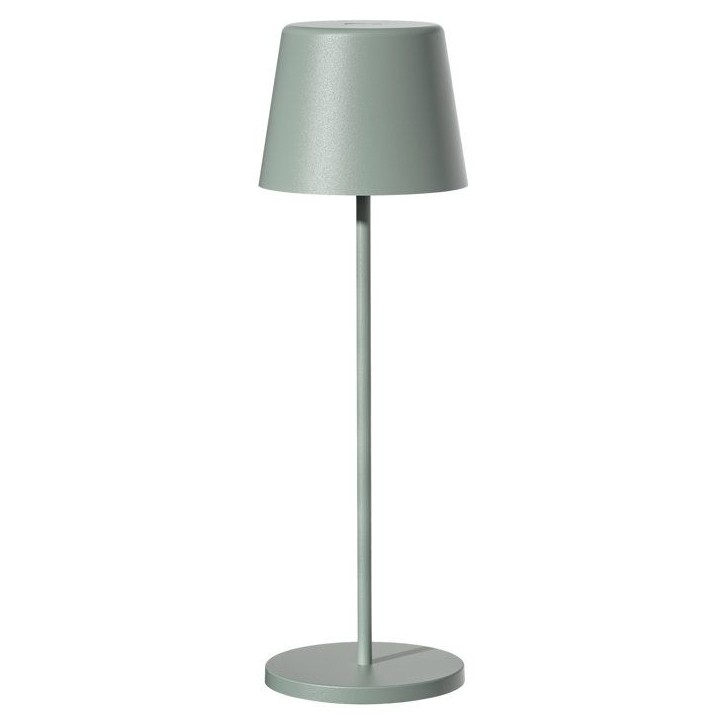 Lampe de table sans fil - LUMISKY - KELLY OLIVE - Aluminium vert - LED blanc dimmable - Rechargeable - H38 cm