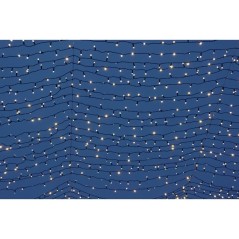 Guirlande lumineuse solaire Yogy Solar - LUMI JARDIN - 200 LED - 1700 cm - Blanc chaud