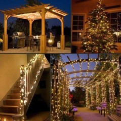 Guirlande lumineuse solaire Yogy Solar - LUMI JARDIN - 200 LED - 1700