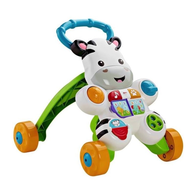 Fisher-Price - Mon Trotteur Zebre Parlant - Trotteur bébé - 6 mois e