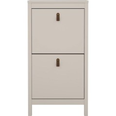 Meuble a chaussures - MADRID - Cachemire - 8 paires - 53,8 x 24,6 x 10