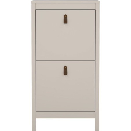 Meuble a chaussures - MADRID - Cachemire - 8 paires - 53,8 x 24,6 x 10