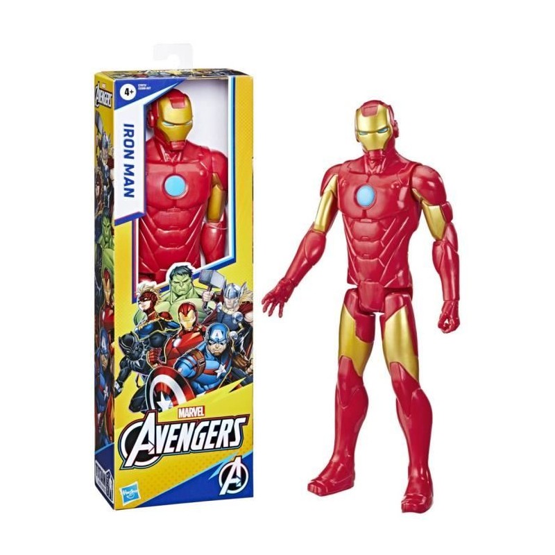Figurine Iron Man 30 cm, jouet Avengers Titan Hero Series pour enfant Figurine Iron Man 30 cm, jouet Avengers Titan Hero Series pour enfant