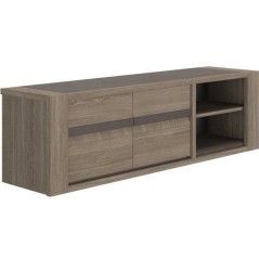 Meuble TV MARCEAU – Coloris Chene Reed – 190 × 48 × 57 cm – GA