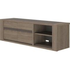 Meuble TV MARCEAU – Coloris Chene Reed – 190 × 48 × 57 cm – GA