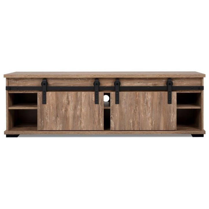 Meuble TV - MARRAKESCH - Chene - 160 x 50 x 40 cm
