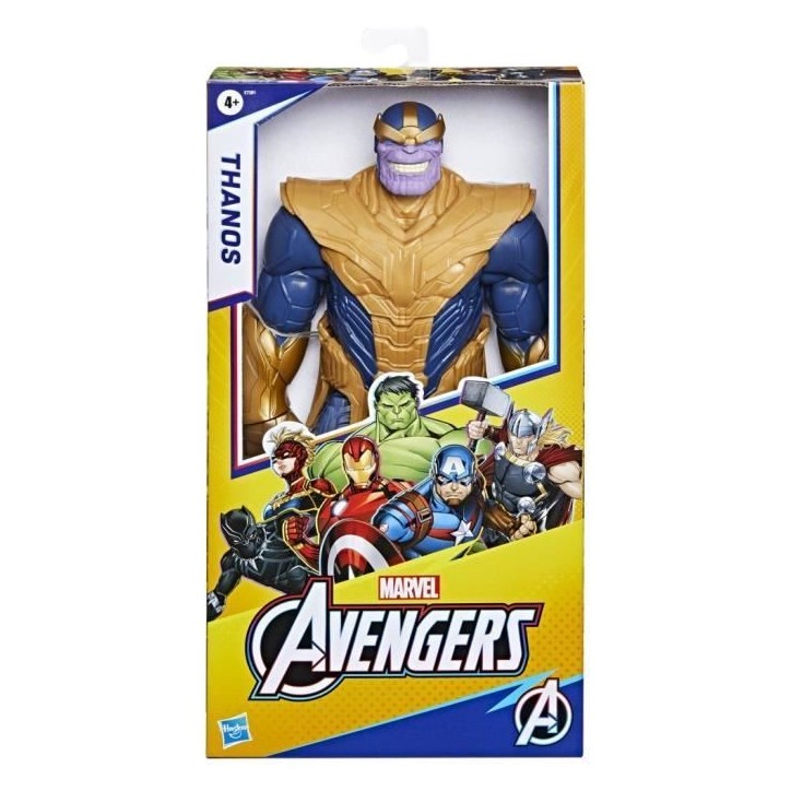 Figurine Thanos 30 cm, jouet Avengers Titan Hero Series pour enfants a partir de 4 ans, Marvel Figurine Thanos 30 cm, jouet Avengers Titan Hero Series pour enfants a partir de 4 ans, Marvel