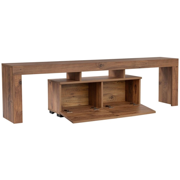 Meuble TV - ENCLAVE - Pin atlantique - 180 x 50 x 31 cm Meuble TV - ENCLAVE - Pin atlantique - 180 x 50 x 31 cm